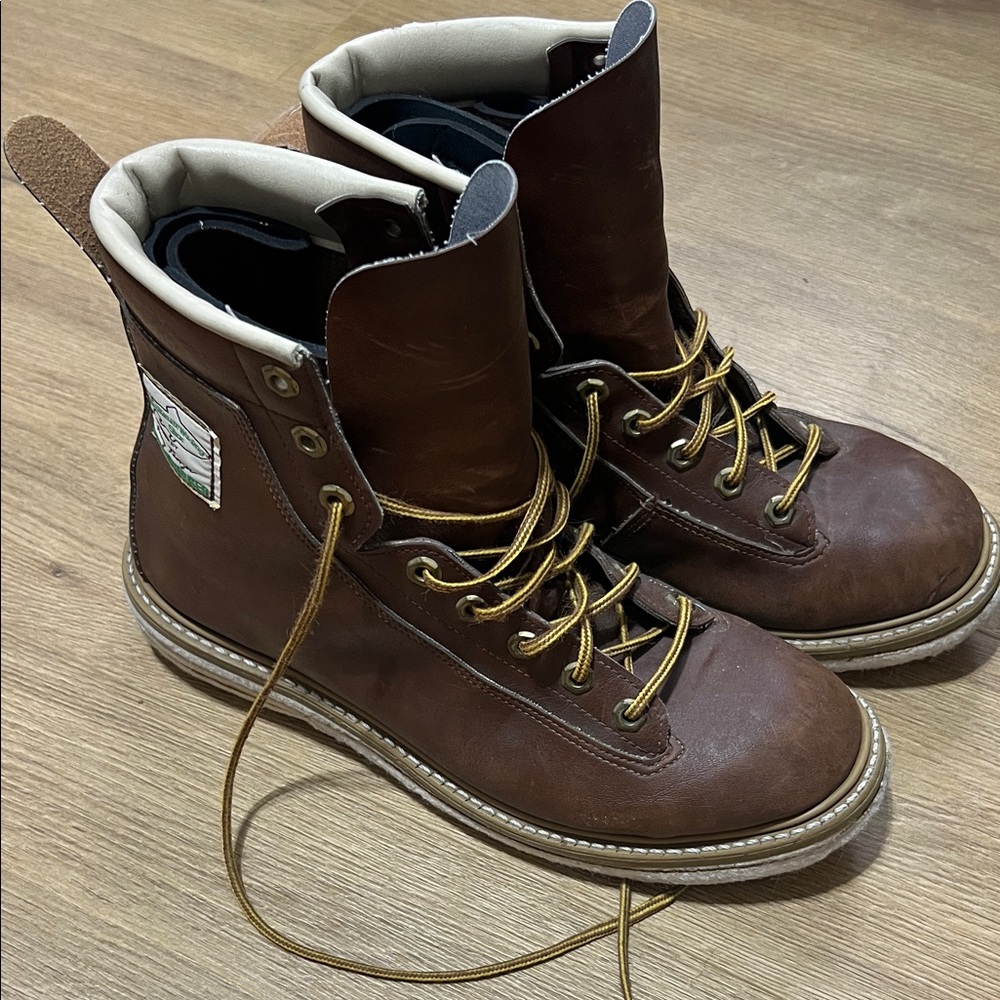 Weinbrenner The Ultimate Wading Shoe Rugged Brown Leather Men's Boots